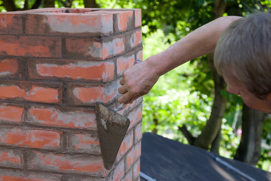 Chimney services by AF Masonry & Roofing Inc